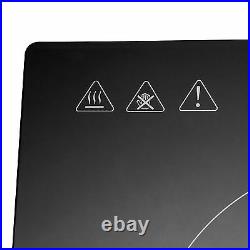Induction Cooktop Electric Hob Cook Top Stove Ceramic Black Glass Touch Control