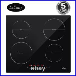 IsEasy 23 Electric Built-in Induction Cooker, 4Burner Cooktop, Touch Control 220v