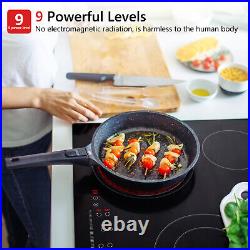 IsEasy 30 Built-in Electric Ceramic Cooktop 5 Burners Glass Stove Touch Control IsEasy 30 Built-in Electric Ceramic Cooktop 5 Burners Glass Stove Touch Control