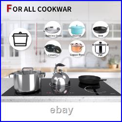 IsEasy 36 Electric Induction Cooktop Stove Built-in 5 Burners Touch Control US