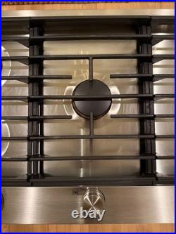 JENN AIR 36 Cooktop Stove Natural Gas 5 Burner Stainless Steel JGC536GS
