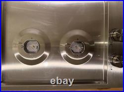JENN AIR 36 Cooktop Stove Natural Gas 5 Burner Stainless Steel JGC536GS