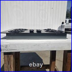 JENN-AIR Black Gas Cook Top CCG4573 Modern Glass 4-Burner Clean S1