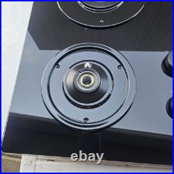 JENN-AIR Black Gas Cook Top CCG4573 Modern Glass 4-Burner Clean S1