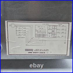 JENN-AIR Black Gas Cook Top CCG4573 Modern Glass 4-Burner Clean S1