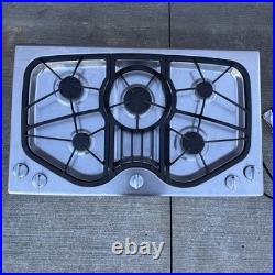 JENNAIR Gas Cooktop JGC8536ADS 36 Stainless Steel 5 Buner