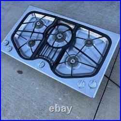 JENNAIR Gas Cooktop JGC8536ADS 36 Stainless Steel 5 Buner