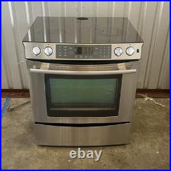 Jenn Air 30-3/4 in. Electric 5-Burner Smoothtop Slide-in Range JES8850CAS Jenn Air 30-3/4 in. Electric 5-Burner Smoothtop Slide-in Range JES8850CAS
