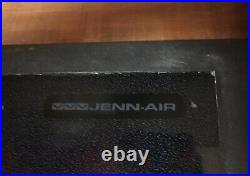 Jenn Air 30 Downdraft Electric Radiant Glass Smooth Cooktop CVE3400B Black
