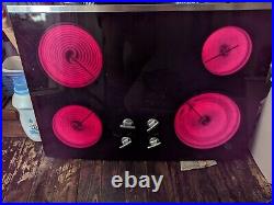 Jenn Air 30 Electric Cooktop Model JEC8430ADB TESTED and WORKS