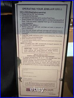 Jenn Air 30 Electric Downdraft Cooktop Model C221