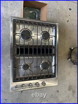 Jenn-Air 30 Gas Built-In Downdraft Cooktop Propane Converted Stainless