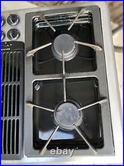 Jenn Air 30 Gas Cooktop With Downdraft Vent JGD8130ADS (Stainless Steel)