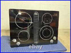 Jenn-Air 30 Smoothtop Electric Cooktop with Downdraft Model JED8430BDB