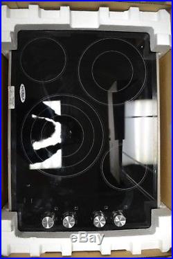 Jenn-Air 30 Stainless Steel Electric Radiant Smoothtop Cooktop JEC3430BS