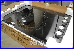 Jenn-Air 30 Stainless Steel Electric Radiant Smoothtop Cooktop JEC3430BS