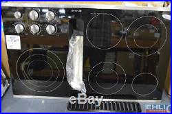 Jenn-Air 36 Electric Built-In Downdraft Cooktop #JED3536WS04