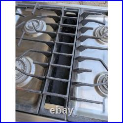 Jenn-Air 4-Burner 30 Downdraft Natural Gas Cooktop JGD3430BS00 UNTESTED