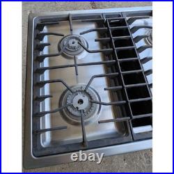 Jenn-Air 4-Burner 30 Downdraft Natural Gas Cooktop JGD3430BS00 UNTESTED