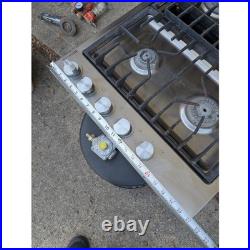 Jenn-Air 4-Burner 30 Downdraft Natural Gas Cooktop JGD3430BS00 UNTESTED