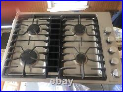 Jenn-Air 4-Burner 30 Inch Propane Cooktop Model JGD3430BS00 With Downdraft