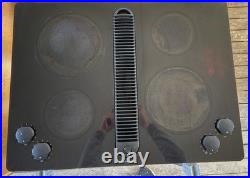 Jenn-Air 4 Burner Glass Radiant Cooktop 30 Downdraft JED8430ADB