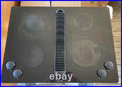 Jenn-Air 4 Burner Glass Radiant Cooktop 30 Downdraft JED8430ADB