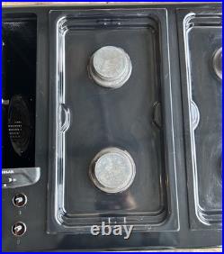 Jenn Air 45 Natural Gas Downdraft Cooktop 4 Burners With Grill Black JGD8345ADB