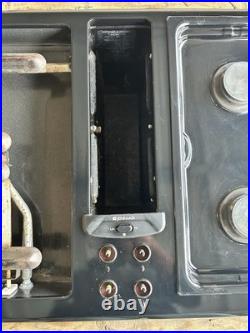 Jenn Air 45 Natural Gas Downdraft Cooktop 4 Burners With Grill Black JGD8345ADB