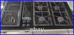 Jenn Air 45 Natural Gas Downdraft Cooktop With 2 Burners Black JGD8345ADB Jenn Air 45 Natural Gas Downdraft Cooktop With 2 Burners Black JGD8345ADB
