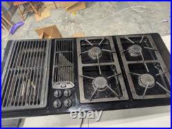 Jenn Air 45 Natural Gas Downdraft Cooktop With 2 Burners Black JGD8345ADB Jenn Air 45 Natural Gas Downdraft Cooktop With 2 Burners Black JGD8345ADB