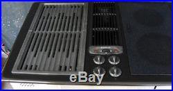 Jenn Air 45 downdraft electric cooktop black 4 burners +grill +griddle JED8345A
