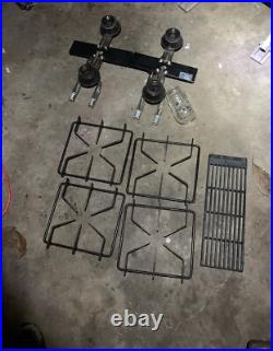 Jenn Air Black CG206B Glass Downdraft 30 Cooktop Gas