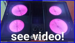 Jenn Air Black Electric Downdraft Cooktop CVE4270B Cook Top VIDEO READ JennAir