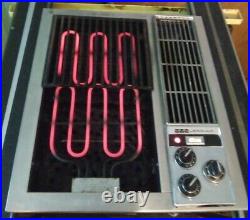 Jenn Air C101 Electric Downdraft Single Cooktop Grill Griddle Space Saver READ