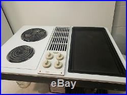 Jenn Air C236W Electric Cooktop Downdraft Stovetop Griddle Grill Coil Cartridges