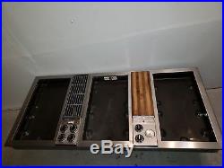 Jenn Air C301 Downdraft Triple 3 Bay Cooktop Stainless and Cartridges 48 inch