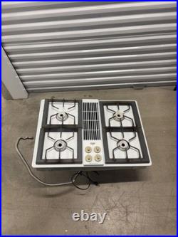 Jenn-Air CVG4280W 4-Burner Gas Downdraft Cooktop