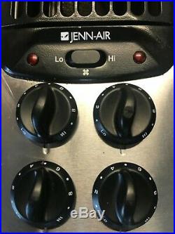 Jenn-Air Downdraft 30 in. Electric Cooktop, Stainless steel 4 elements