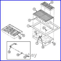 Jenn-Air Downdraft Electric Cooktop 2 burner, Grill, Griddle C101 89889