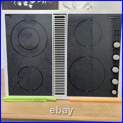 Jenn Air Downdraft Electric Cooktop White CVE3400W