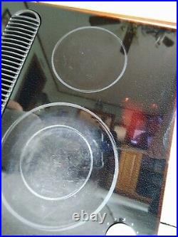 Jenn-Air Electric Sealed Ceran Schott Glass Downdraft Cooktop JED8430BDB TESTED