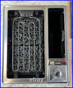 Jenn-Air Electric Stainless Steel Single Unit Cooktop Grill Vintage