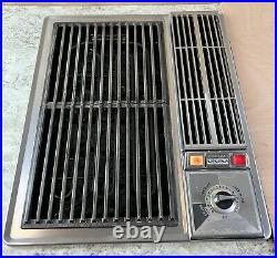 Jenn-Air Electric Stainless Steel Single Unit Cooktop Grill Vintage