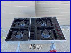 Jenn-Air Expressions 34 Black / Gas Downdraft Cooktop CVG2420B Cooktop