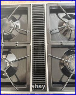 Jenn-Air Expressions 34 Black / Gas Downdraft Cooktop CVGX2423B Cooktop