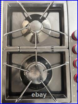 Jenn-Air Expressions 34 Black / Gas Downdraft Cooktop CVGX2423B Cooktop