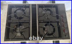 Jenn-Air Expressions 34 Black / Gas Downdraft Cooktop CVGX2423B Cooktop VIDEO