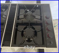 Jenn-Air Expressions 34 Black / Gas Downdraft Cooktop CVGX2423B Cooktop VIDEO