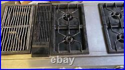 Jenn-Air Expressions Black Gas 34 Cooktop Downdraft Vent Stove Range CVGX2423B